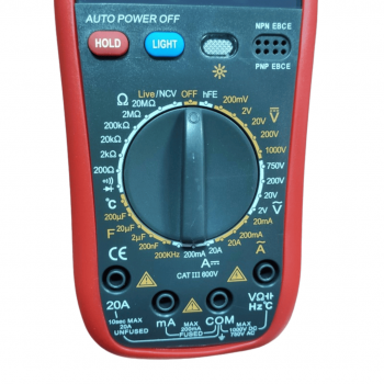 Цифровий мультиметр ACV Pro 61 A Plus Тестер вольтметр з термопара (44405IM)