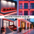 Світлодіодна стрічка 220В JL 2835-120 G IP65 Гірлянда 5 метрів неонові стрічки Red (49716IM)