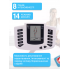 Акупунктурний масаж для всього тіла та ног Echo Massager JR-309 Міостимулятор з тапочками для масажу електромасажер (I45185M)