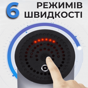 Масажер перкусійний для тіла вібро GTM FasG Pro Бездротовий 4 насадки для спини ніг попереку рук Blue (I52758M)