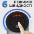 Масажер перкусійний для тіла вібро GTM FasG Pro Бездротовий 4 насадки для спини ніг попереку рук Blue (I52758M)