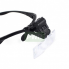 Лупа окуляри бінокулярні з підсвічуванням Magnifier 9892 GTM B з Led підсвічуванням Комплект лінз 5 шт 
