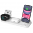 Бездротова зарядна док-станція 6в1 D6 Wireless Charger GTM універсвльна для iPhone, Android, Apple Watch, ApplePods, AirPods, Samsung і всіх телефонів, навушників, смарт-годинників з функцією бездротової зарядки Qi