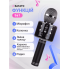 Бездротовий мікрофон для караоке з Bluetooth колонкою та зміною голосу UTM WS858 Динамічний Black (WS858LRT)