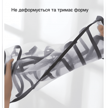 Набір органайзерів 4шт GTM Grid Organizer для зберігання нижньої білизни шкарпеток ременів краваток аксесуарів в шафу комод тумбочку